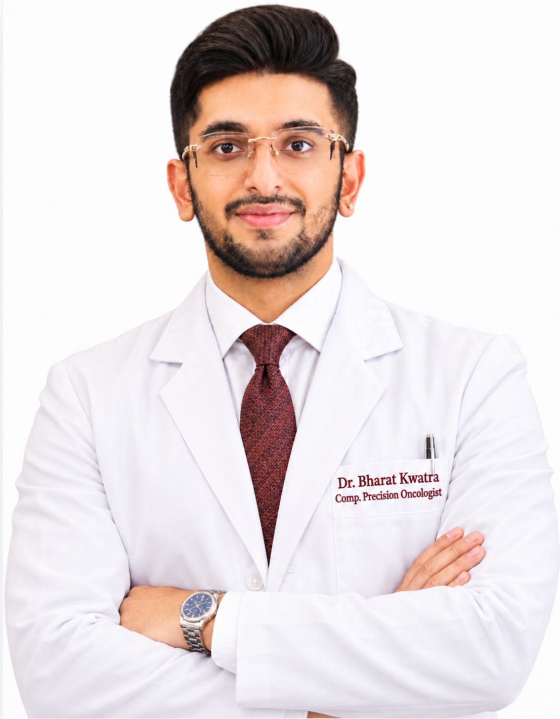 Dr. Bharat Kwatra, Computational Precision Oncologist.
